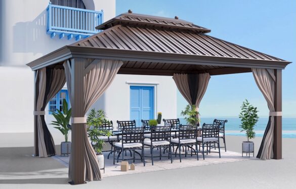 best 12x12 hardtop gazebo