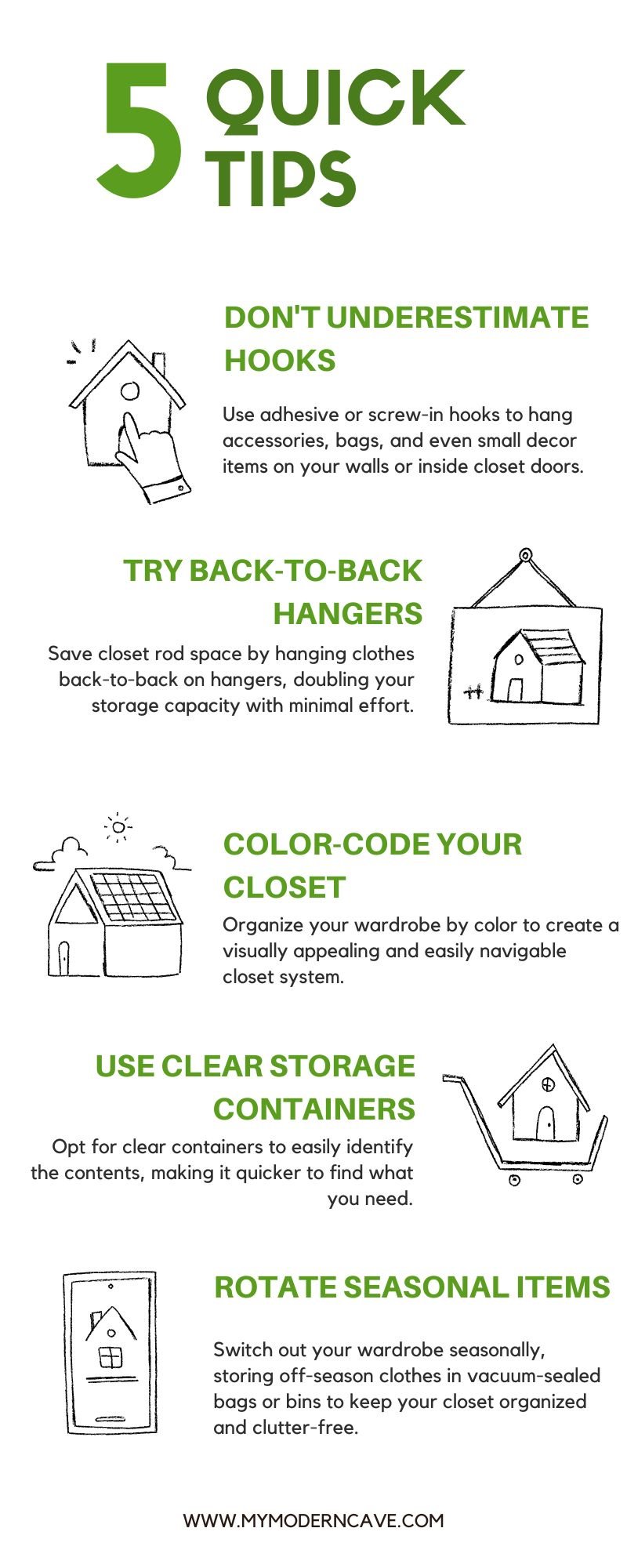 17 JawDropping Tiny Home Closet Ideas That Will Triple Your Storage