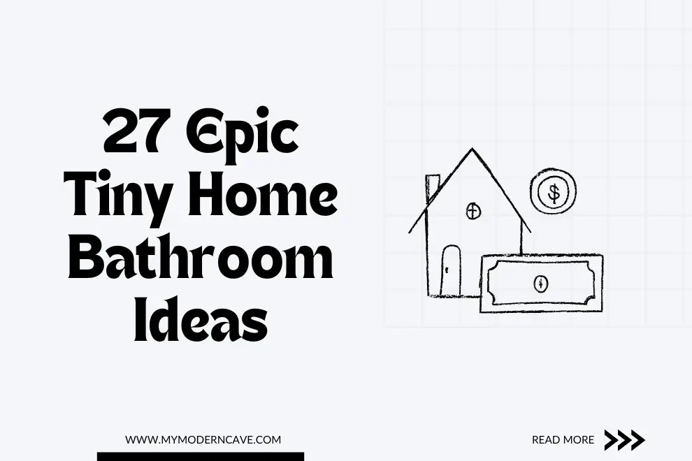 27 Epic Tiny Home Bathroom Ideas