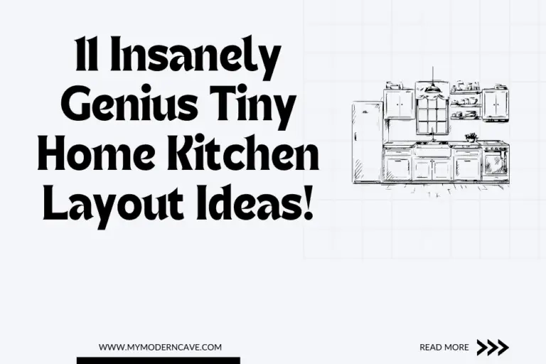11 Insanely Genius Tiny Home Kitchen Layout Ideas You Can Steal Right Now!
