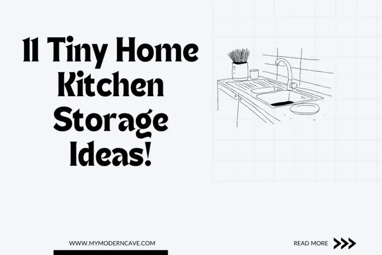 11 Tiny Home Kitchen Storage Ideas to Say Goodbye to Your Cluttered Countertop!