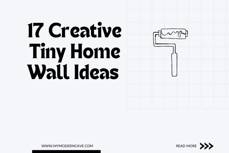 17 Creative Tiny Home Wall Ideas to Make Your Space Pop