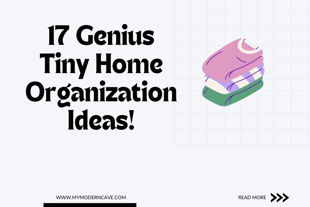 Genius Tiny Home Organization Ideas!