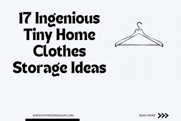17 Ingenious Tiny Home Clothes Storage Ideas That Will Leave You in Awe!
