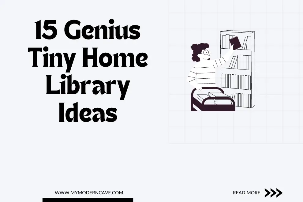 Genius Tiny Home Library Ideas