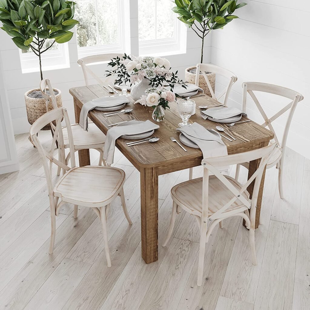 View of Unveiling 13 Farmhouse Dining Room Decor Ideas Worthy of a Magazine ...
