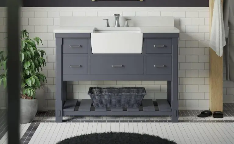 Say Goodbye to Cookie-Cutter Bathrooms with These 11 Unique Farmhouse Vanity Ideas