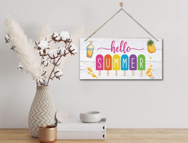 11 Lively Farmhouse Summer Signs to Embrace Summer Vibes with Flair