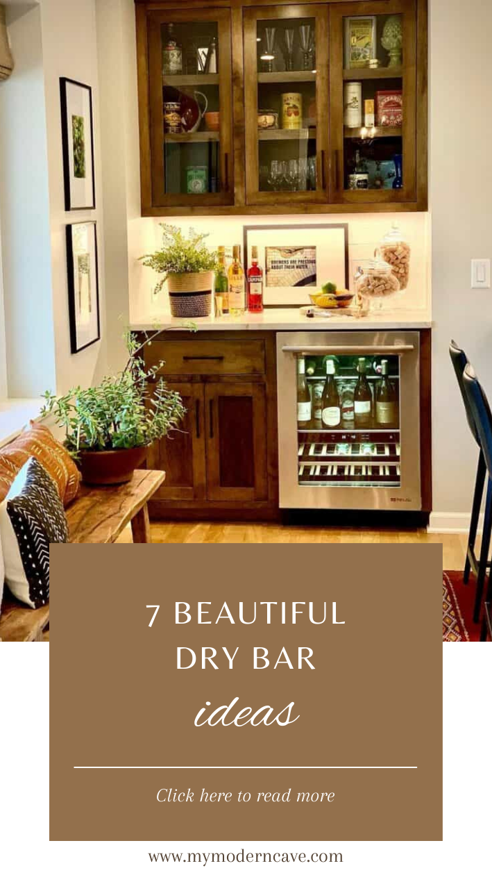 Dry Bar Ideas Infographic