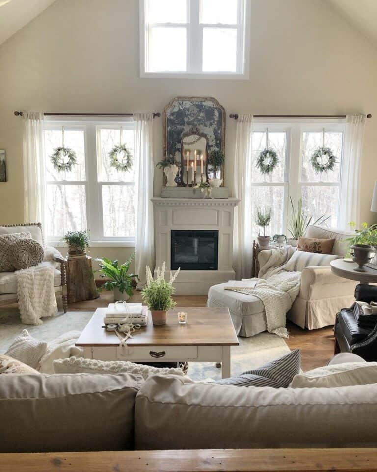 Embracing Cozy Vintage Country Living