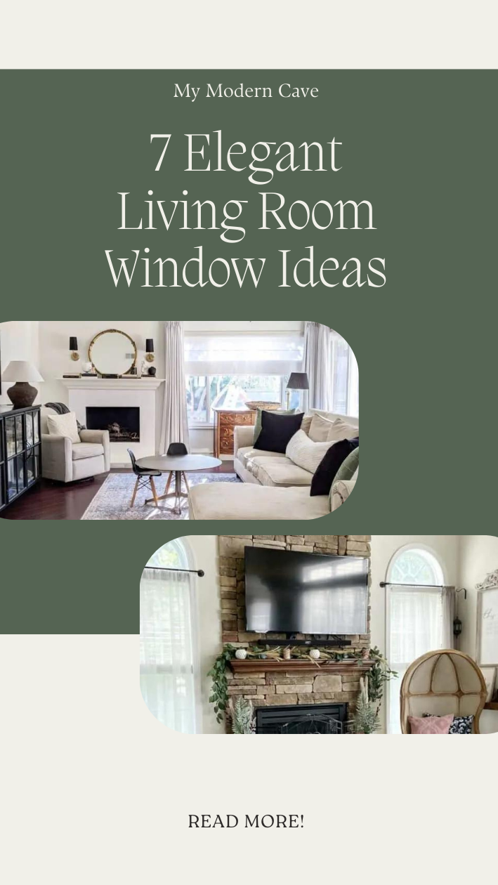 Living Room Window Ideas Infographic