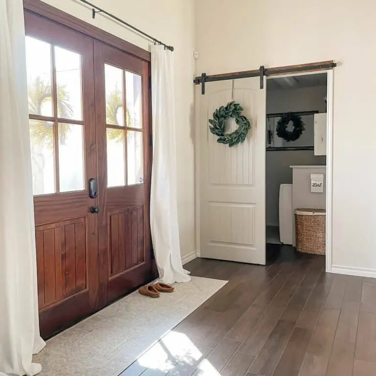 Rustic Simplicity: Farmhouse Door Allure