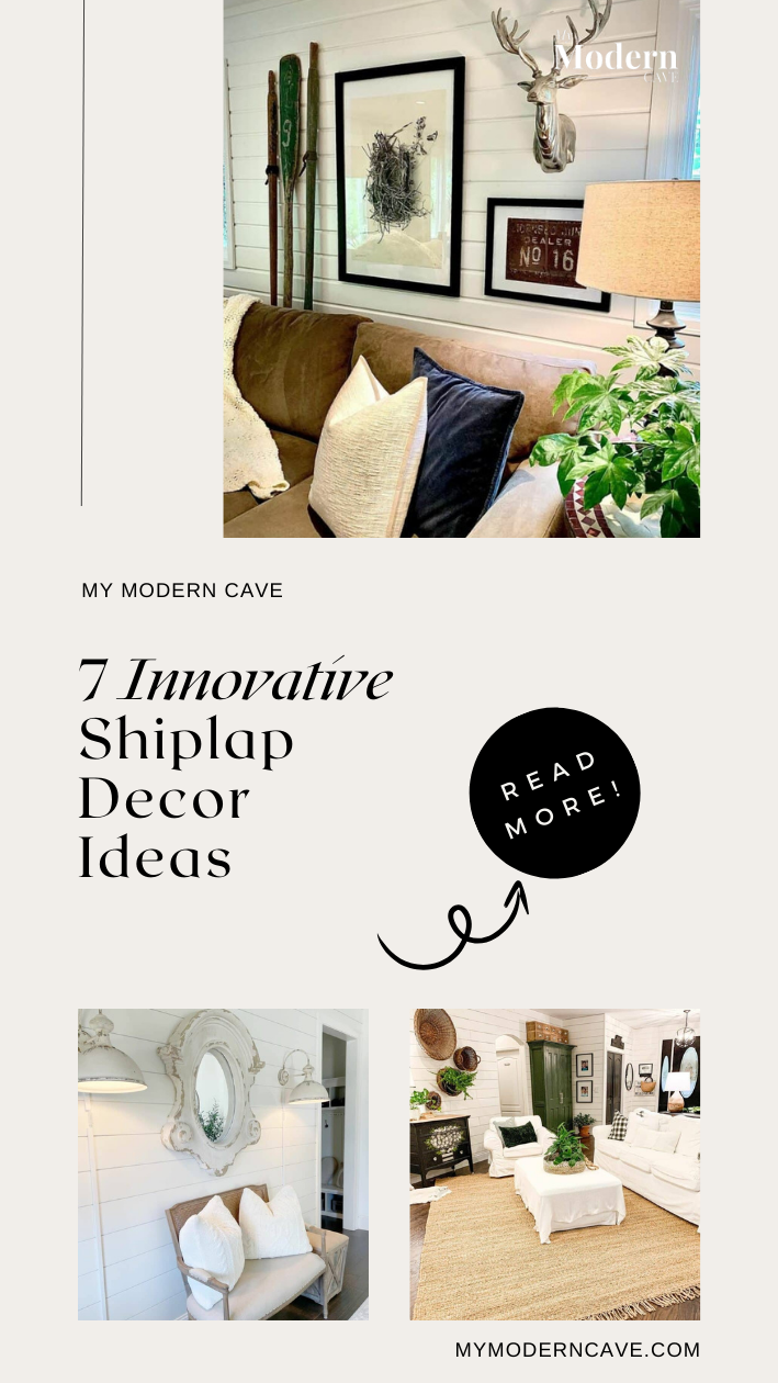 Shiplap Decor Ideas Infographic