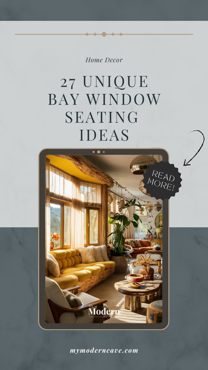 Living Room Bay Window Seating Ideas Infographic