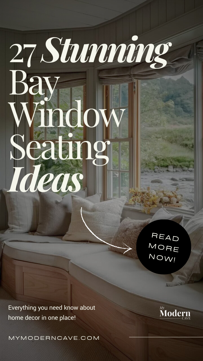 Living Room Bay Window Seating Ideas Infographic