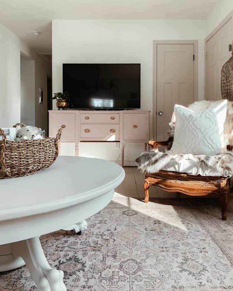 Cozy Pastel Retreat for Your Living Room