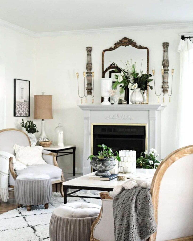 7+ French Country Ideas to Infuse Your Farmhouse Living Room with ...