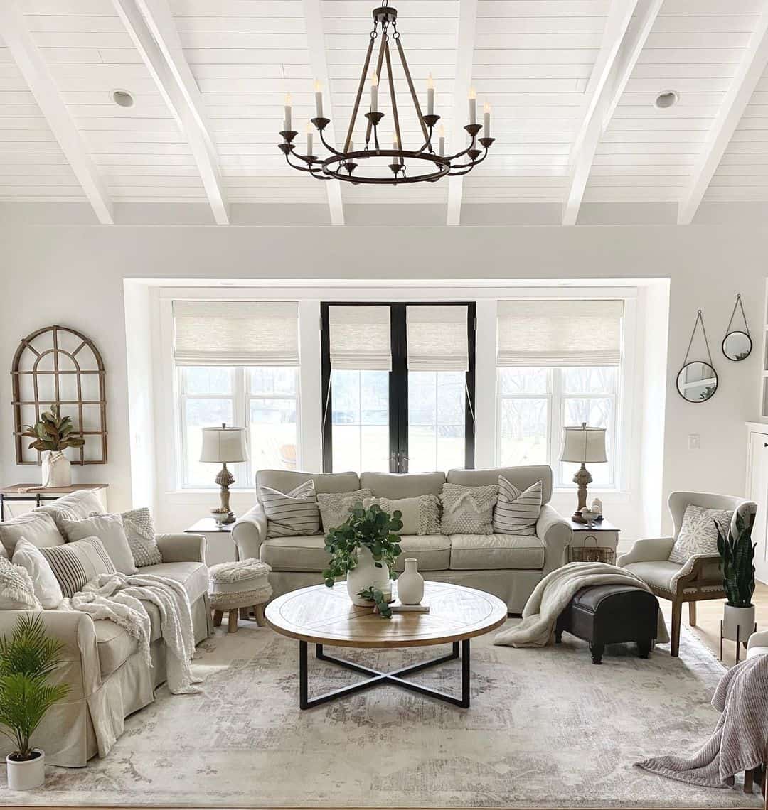 Elevate Your Living Room with Industrial Farmhouse Light Fixtures