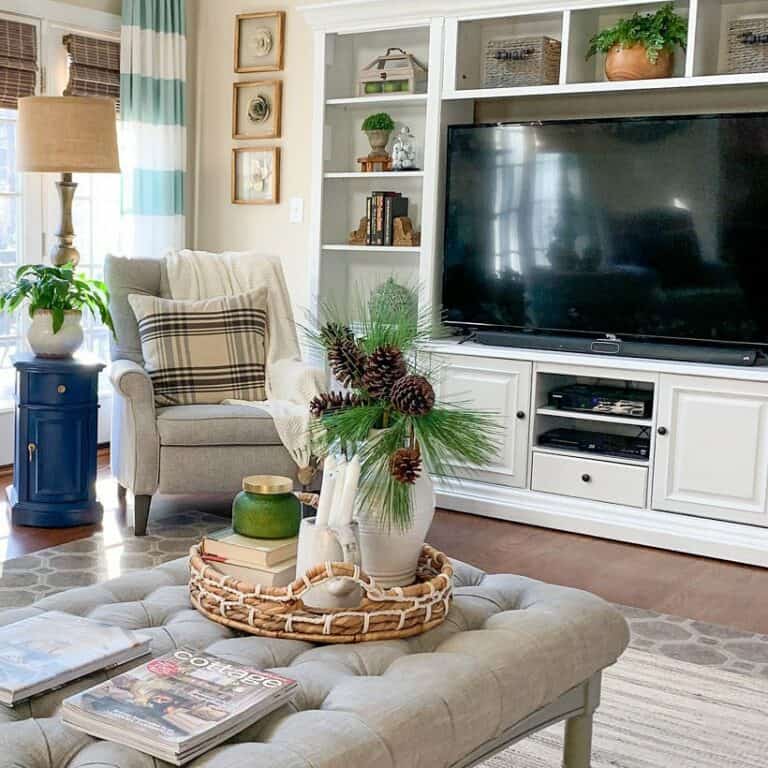 Elevate Your Winter Living Room and Entertainment Center