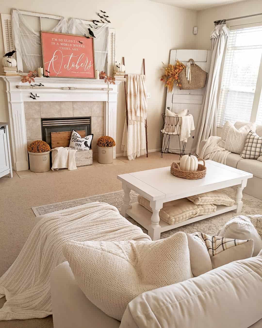 Embrace Autumn with Hygge Living Room Décor