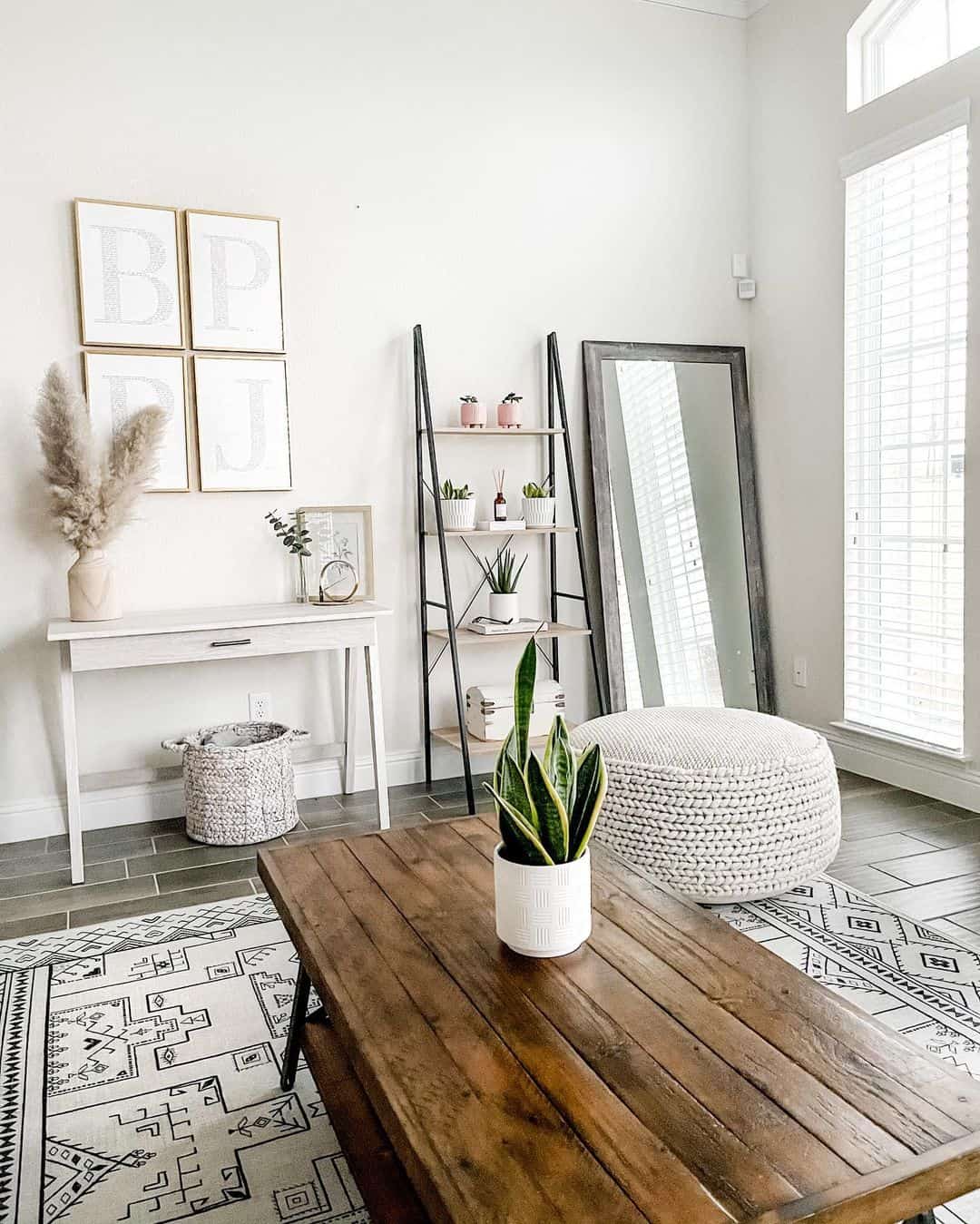 Enhance Your Décor with a Gray Wood Frame Floor Mirror