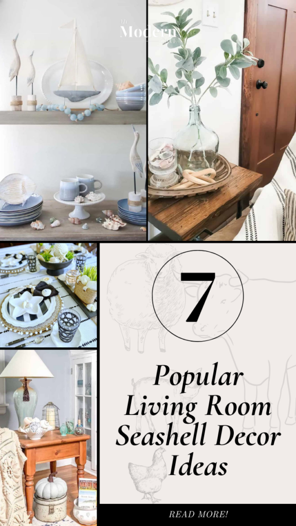 7+ Stunning Seashell Décor Ideas to Brighten up Your Farmhouse-style ...