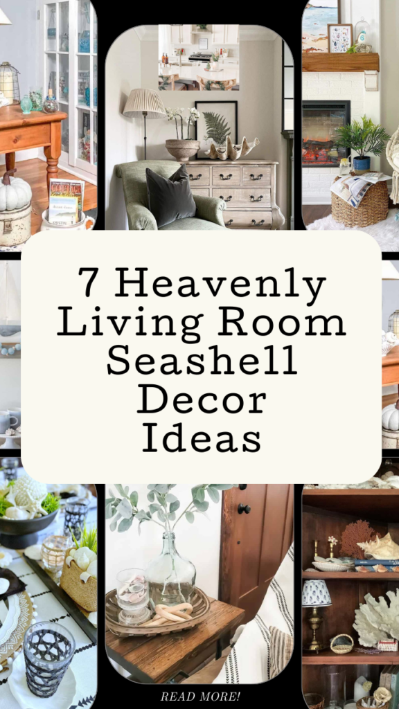 Shell Decor Subtle 7+ Stunning Seashell Décor Ideas to Brighten up Your Farmhouse-style ...