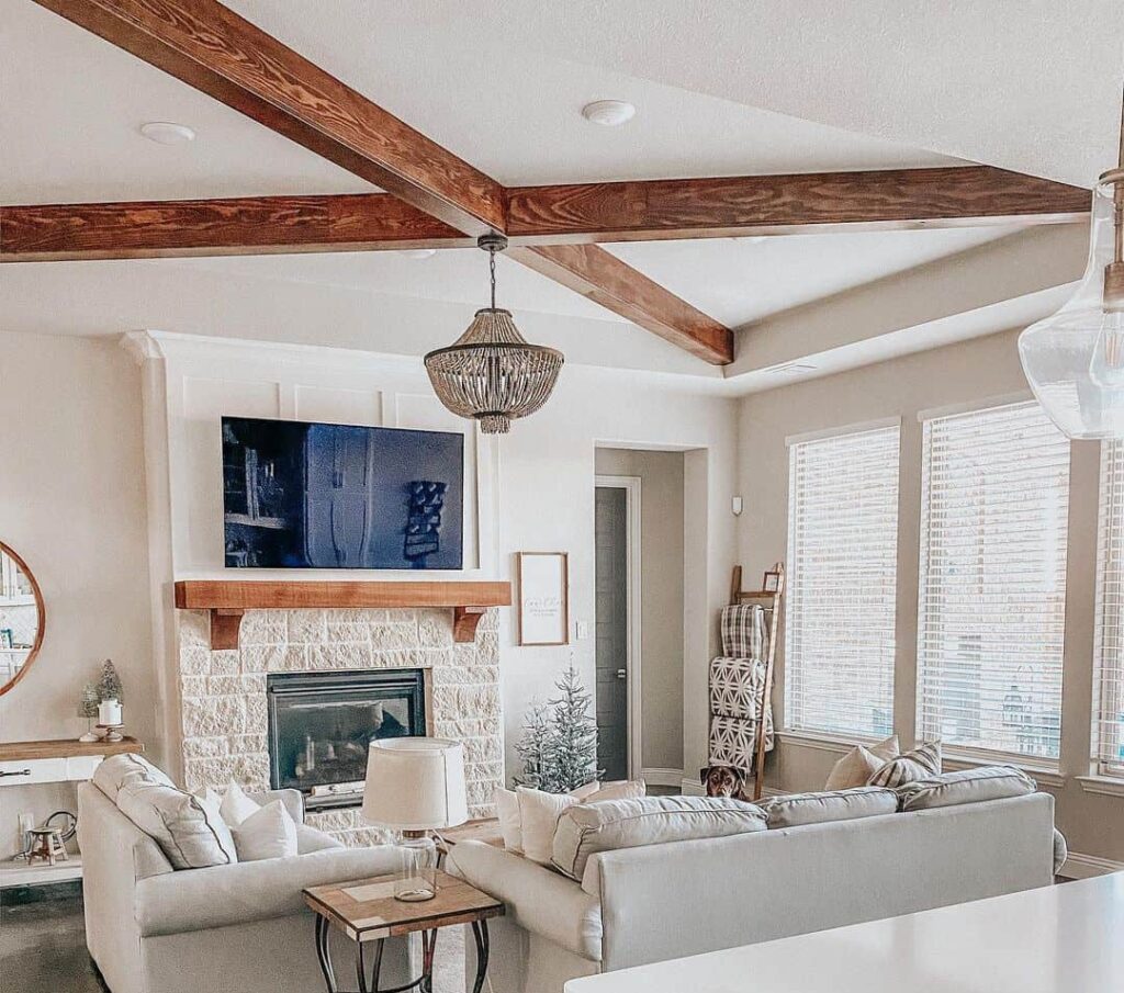 7+ Jaw-Dropping Ceiling Lighting Ideas for Your Farmhouse Living Room