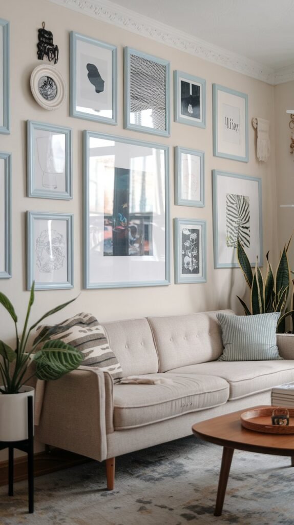 Want a Dreamy Living Room? Try One of These 17+ Light Blue Wall Ideas ...