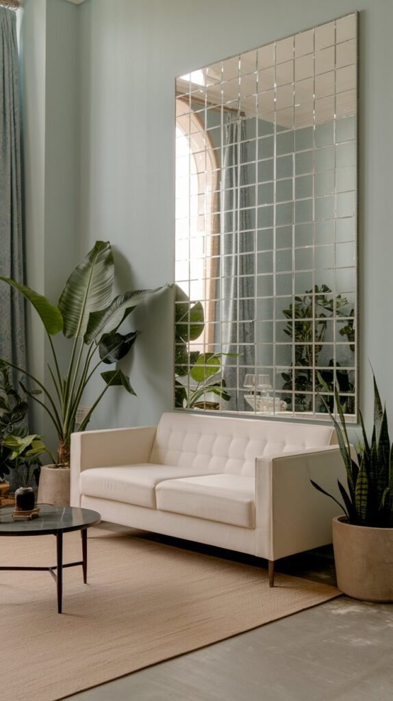 Why Designers Swear By These 33+ Living Room Mirror Ideas to Brighten ...