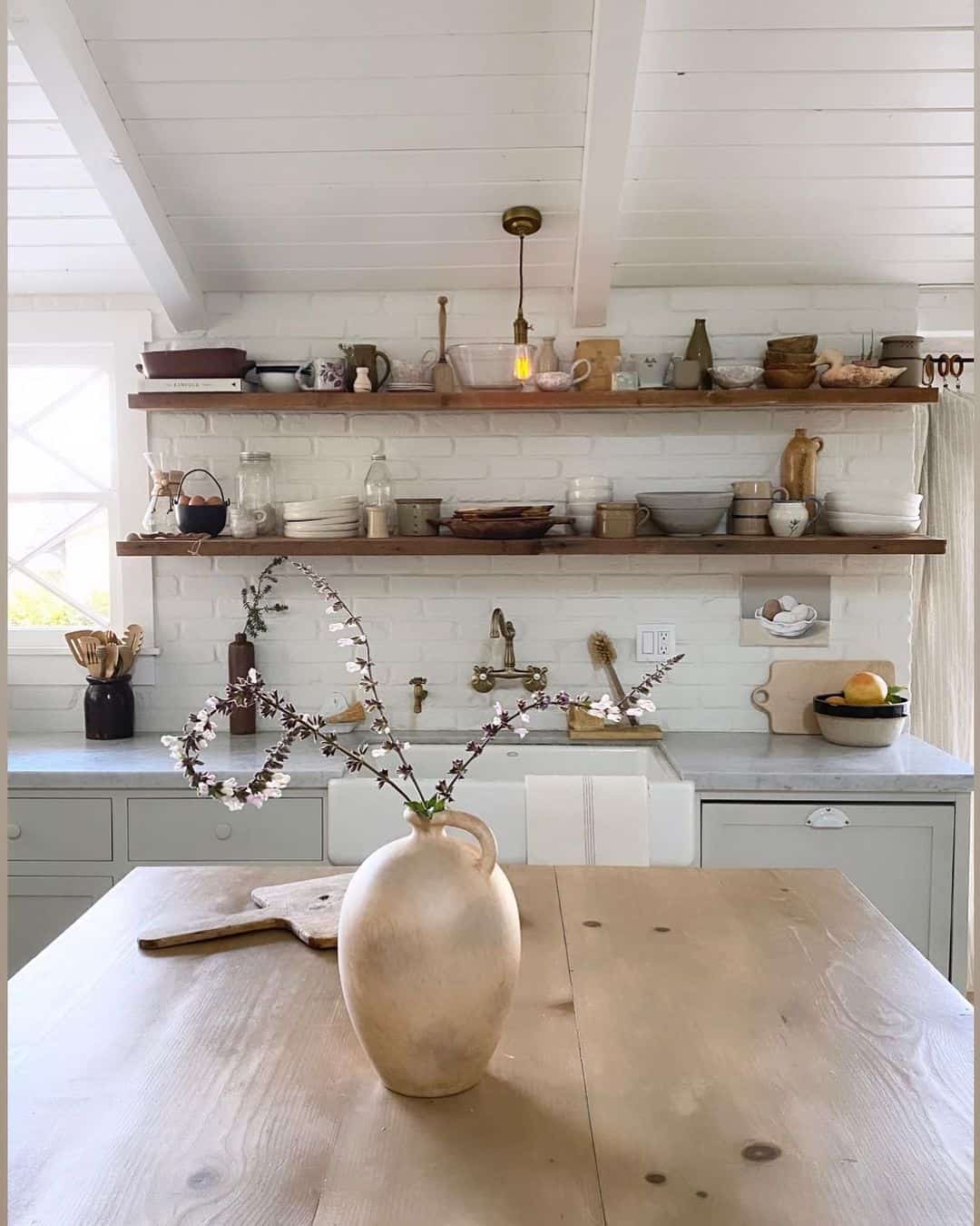 A Rustic Kitchen Brimming with Personality