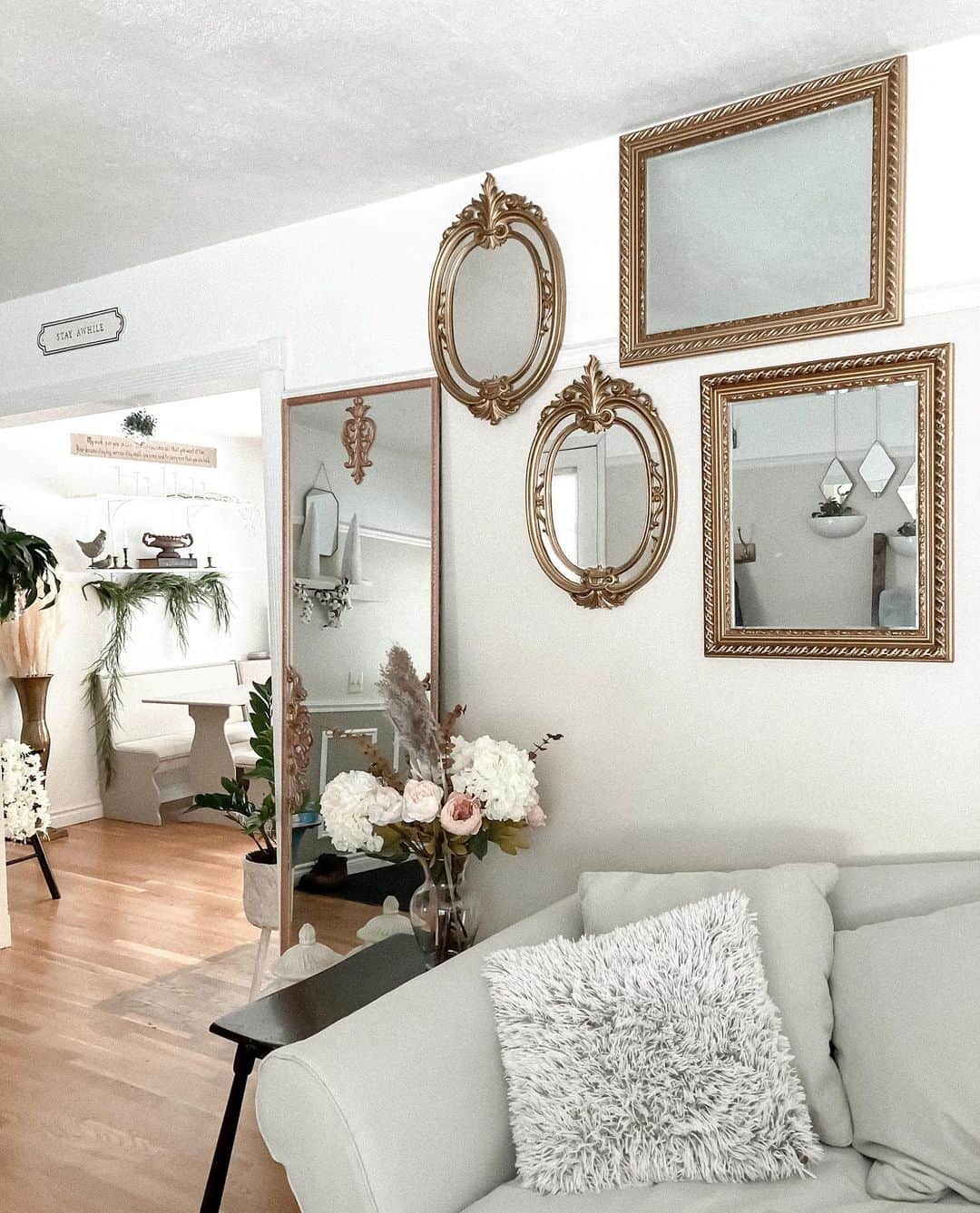 Achieve Elegance with a Gallery Wall of Mirrors
