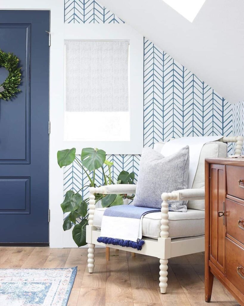 7+ Stylish Herringbone Accent Wall Ideas for an Elegant Farmhouse-style ...