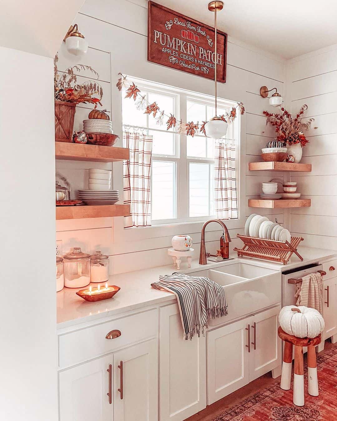 Cozy Pumpkin Patch Kitchen