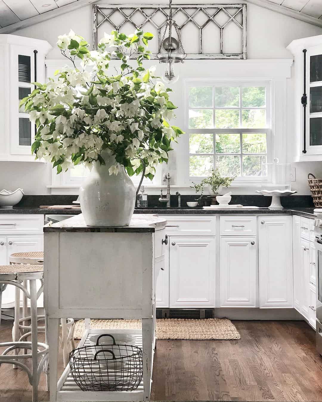 Elegance Amidst White Summer Bouquets