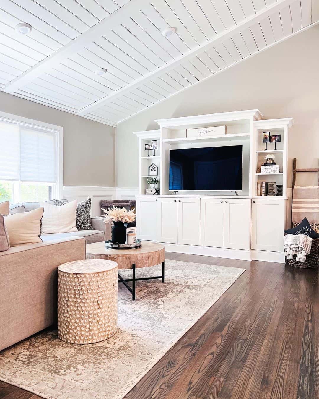 Elevating Elegance with White Shiplap Ceilings