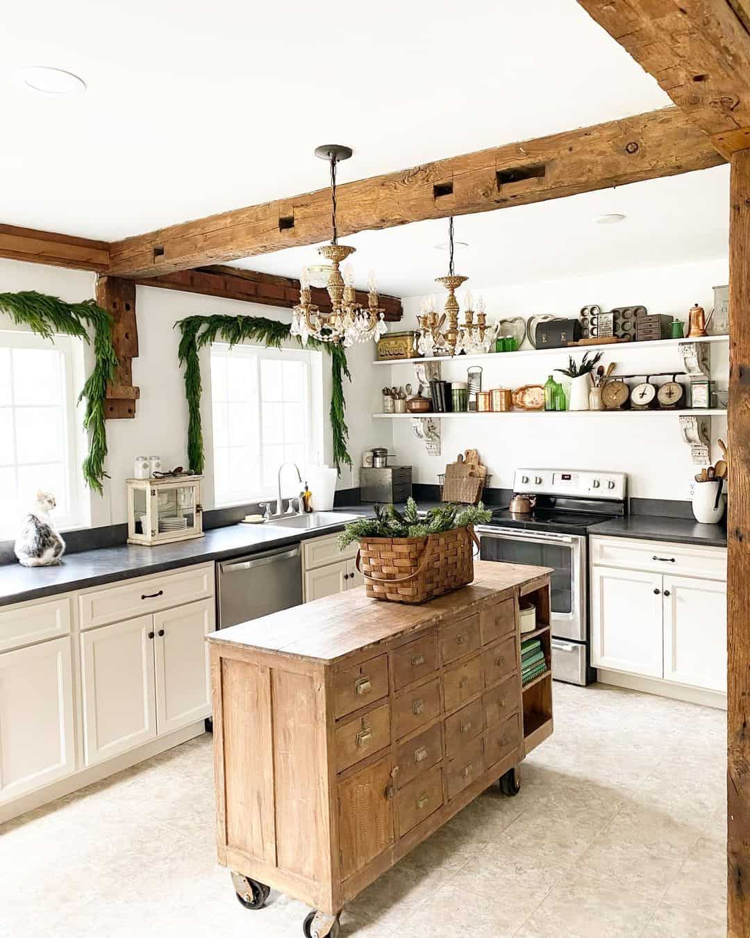 Elevating Your Rustic Kitchen with Festive Touches