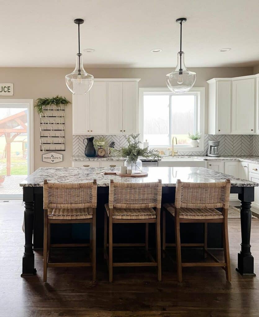 Embracing Christmas in a Neutral Kitchen