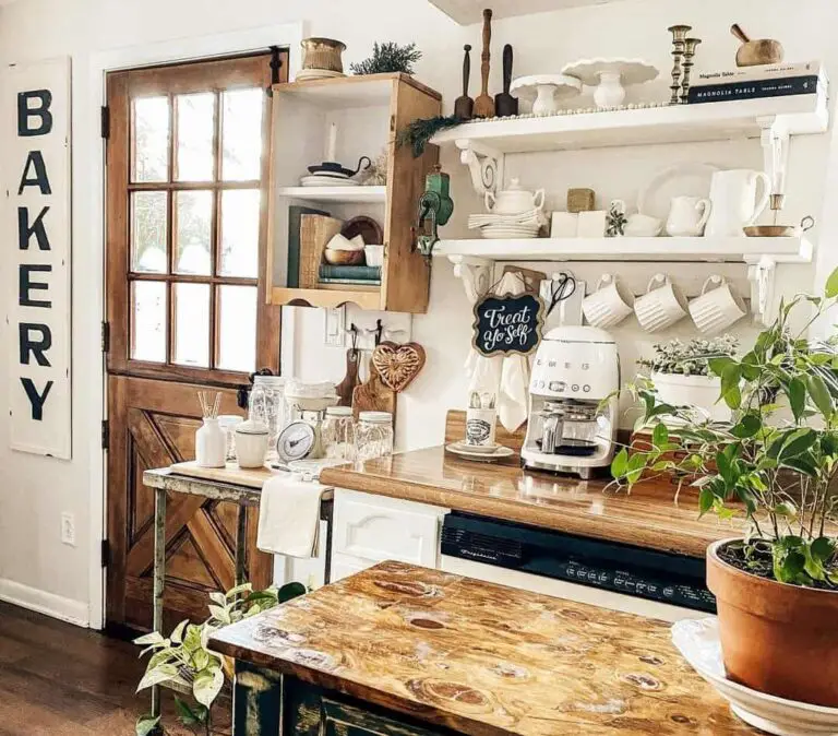 7+ Charming Small Kitchens Embracing Open Shelving Concepts