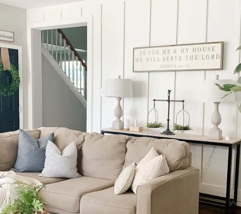 7+ Decorative Wall Ideas to Beautify Your Farmhouse Living Room