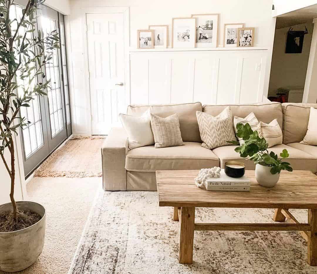 Modern Neutral Living Room Decor Inspiration