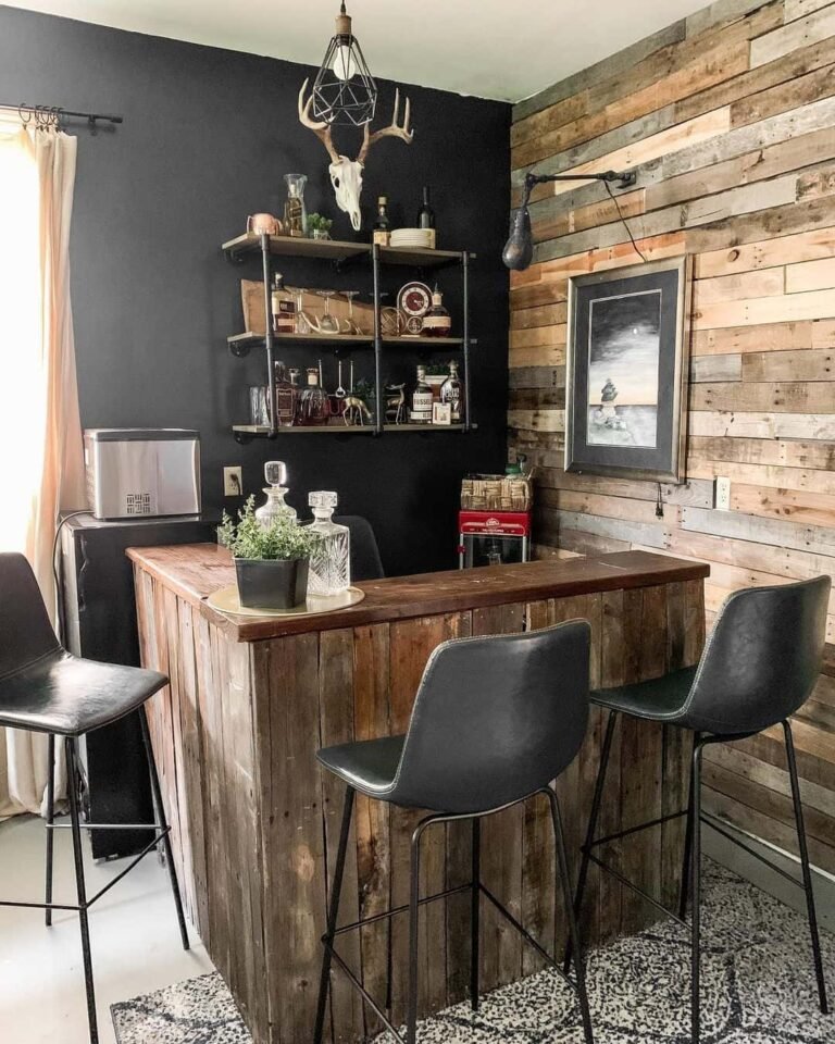 7+ Creative Wood Wall Designs to Enhance Your Authentic Farmhouse-style ...