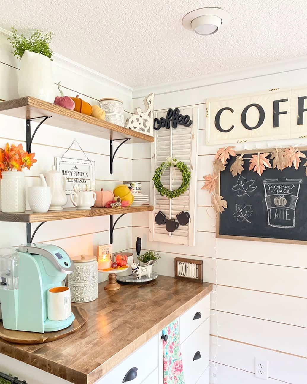 Vibrant and Cheerful Coffee Corner