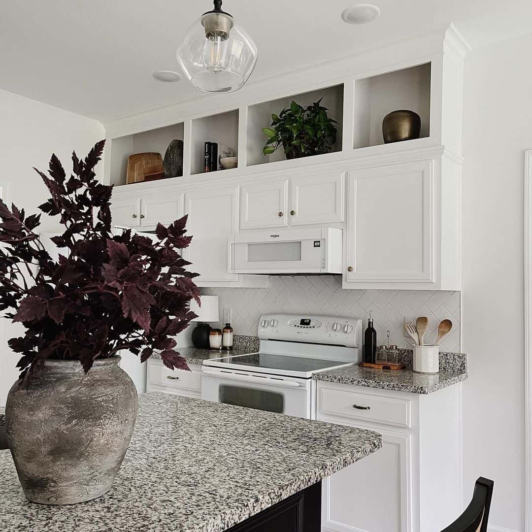 Adorning the Grey Kitchen Island