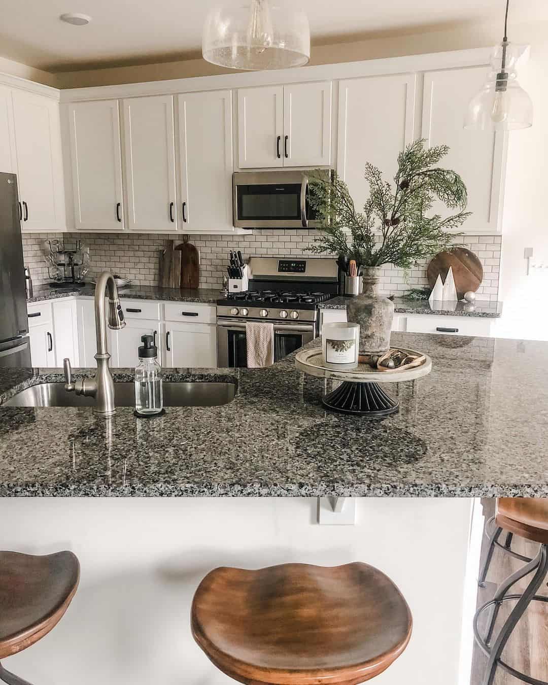 Beige and Gray Kitchen