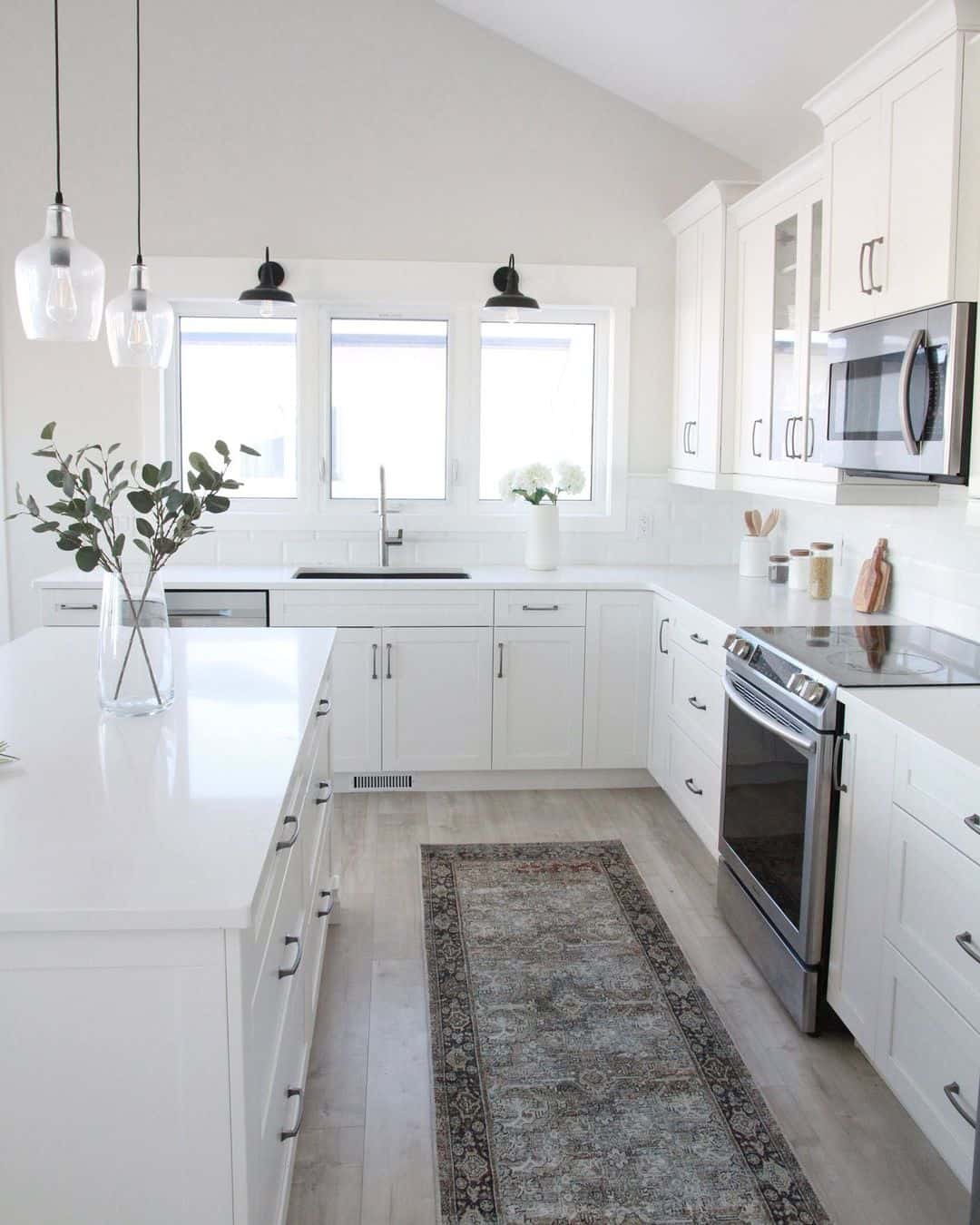 Illuminate Your Kitchen Space with Farmhouse Windows and Sconces