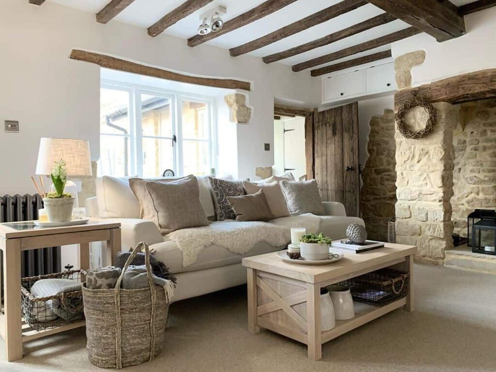 7+ Country Cottage Décor Ideas to Elevate Your Farmhouse Living Room