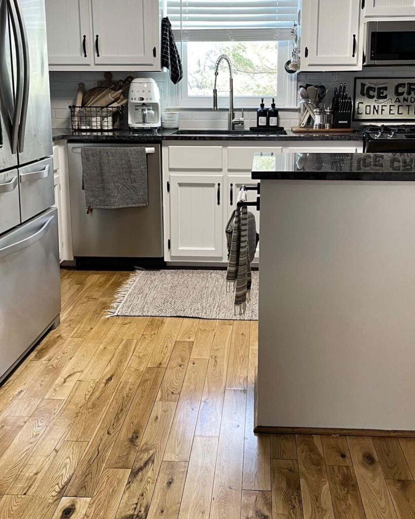 7+ Wood Flooring Ideas to Warm Up Your Farmhouse Kitchen