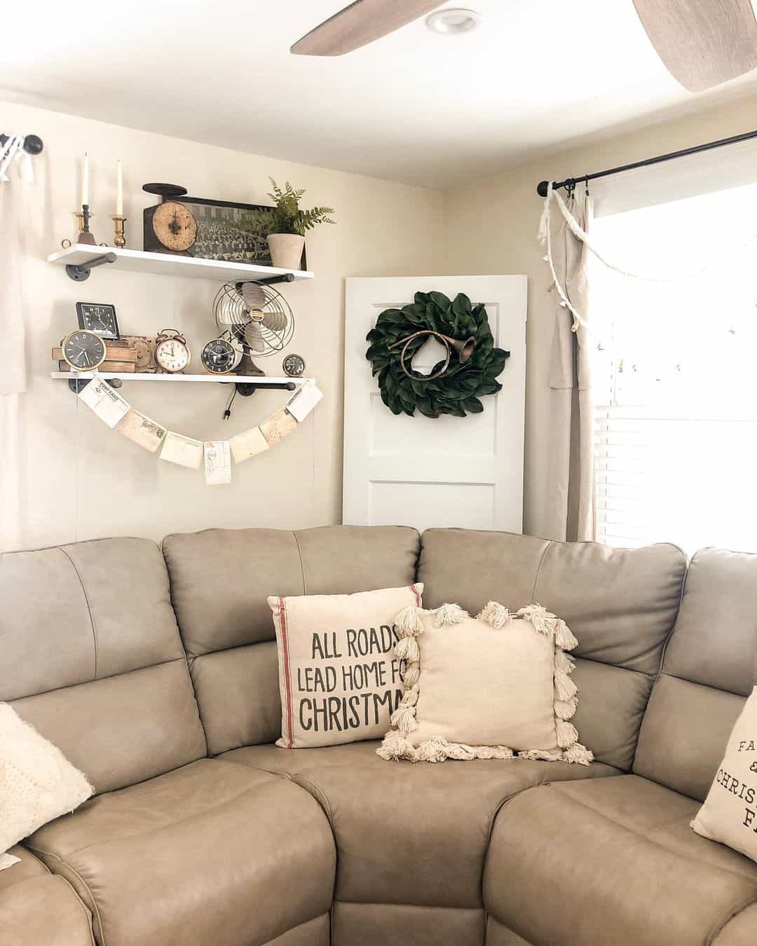 Vintage Farmhouse Flair in the Living Room