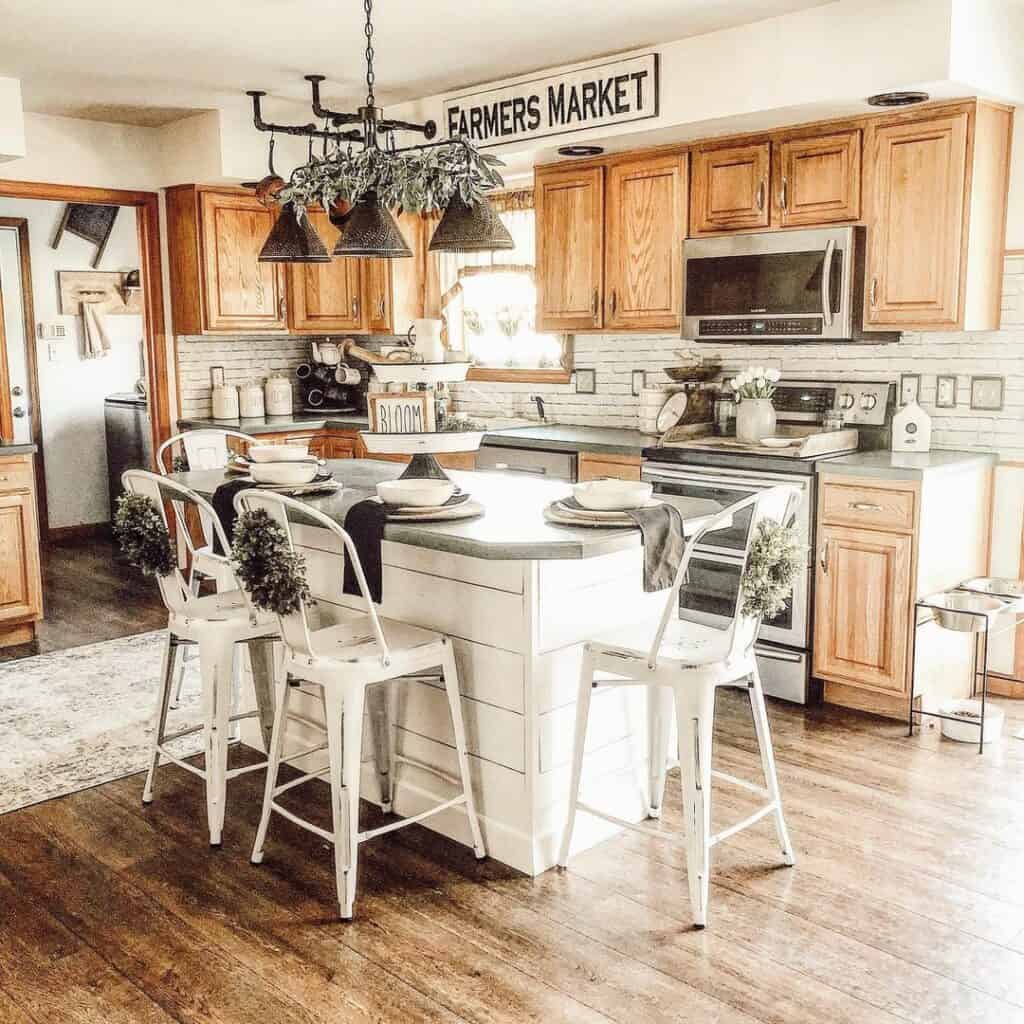 Wooden Cabinetry in the Kitchen